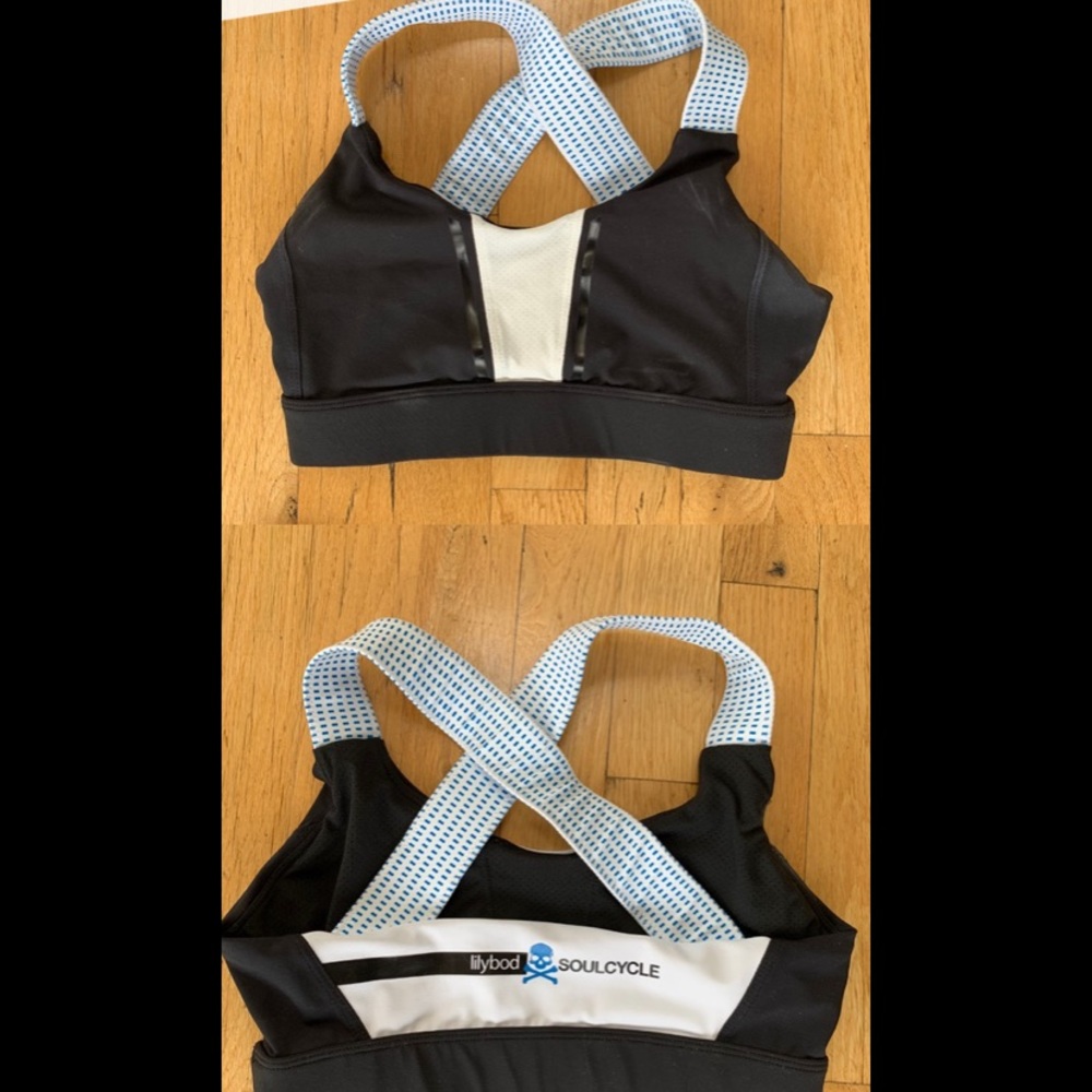 SoulCycle x Lilybod sports bra